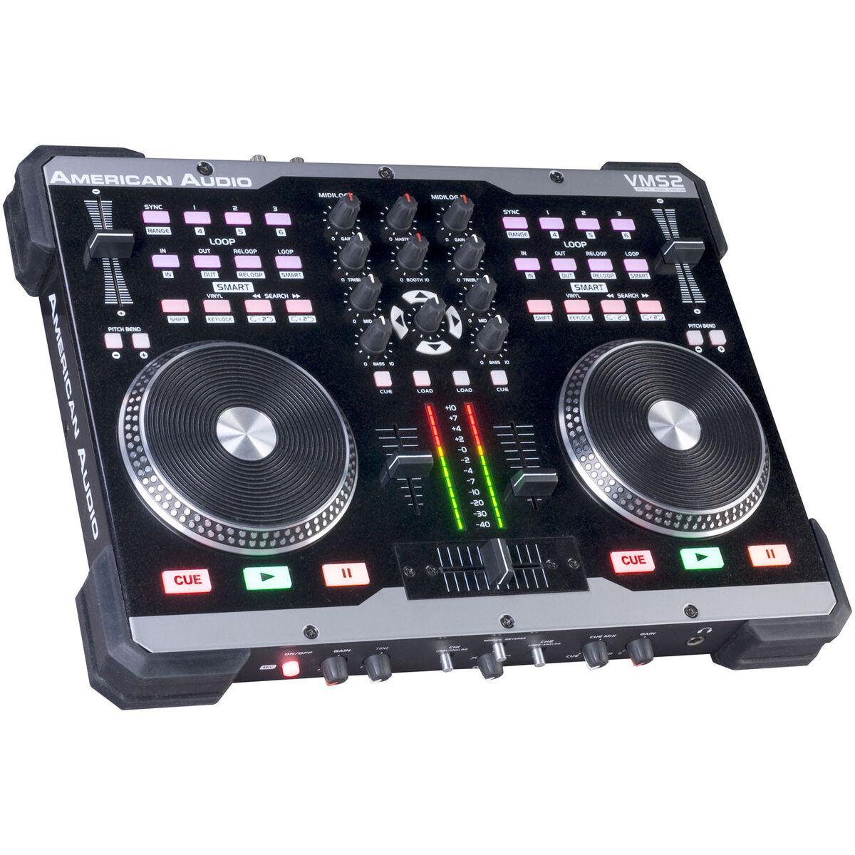 2 channel midi online dj controller